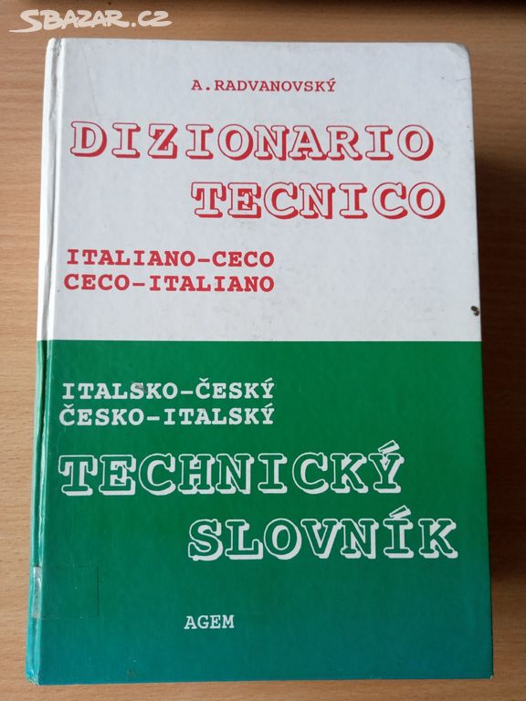 Italsko-český a česko-italský technický slovník