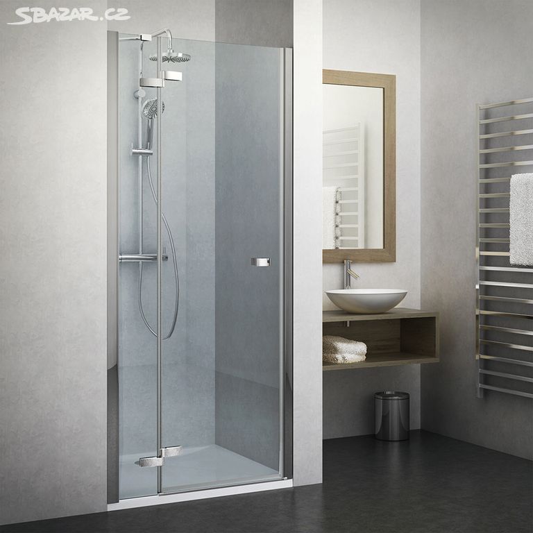 Sprchové dveře  zalamovací 90 cm SanoTechnik- nové