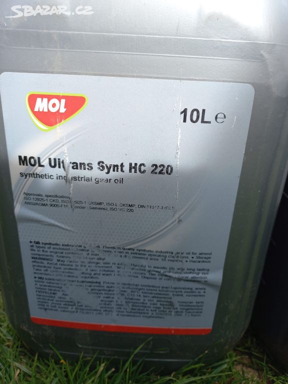 MOL ULTRANS SYNT HC 220 olej převodový