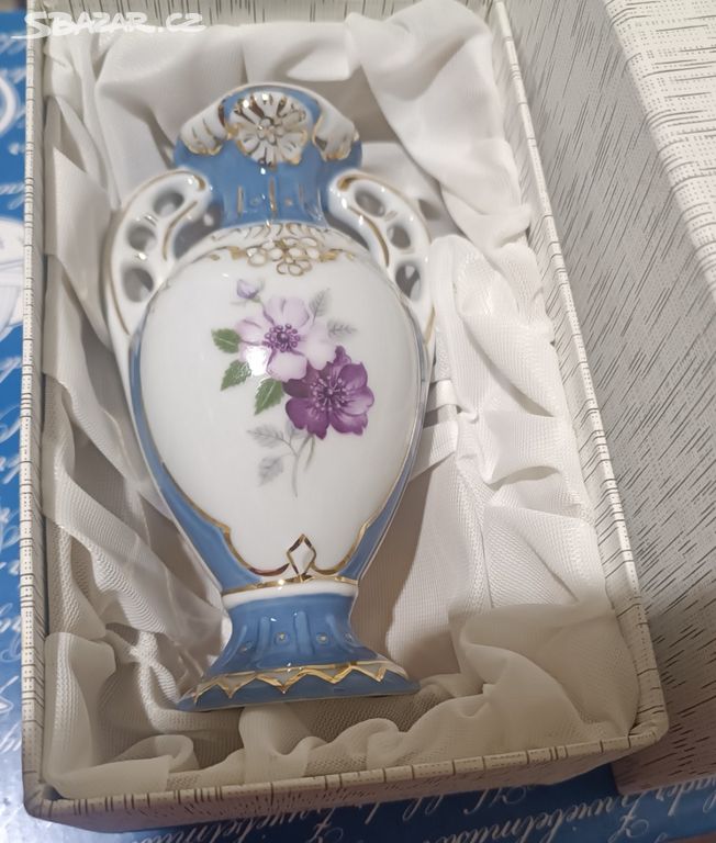 Porcelánová váza Royal DUX NOVÁ!!!! orig krabička