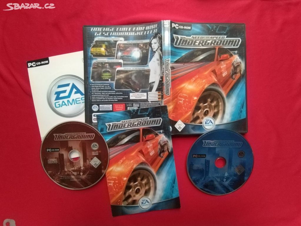 Need for Speed: Underground retro PC hra (de)
