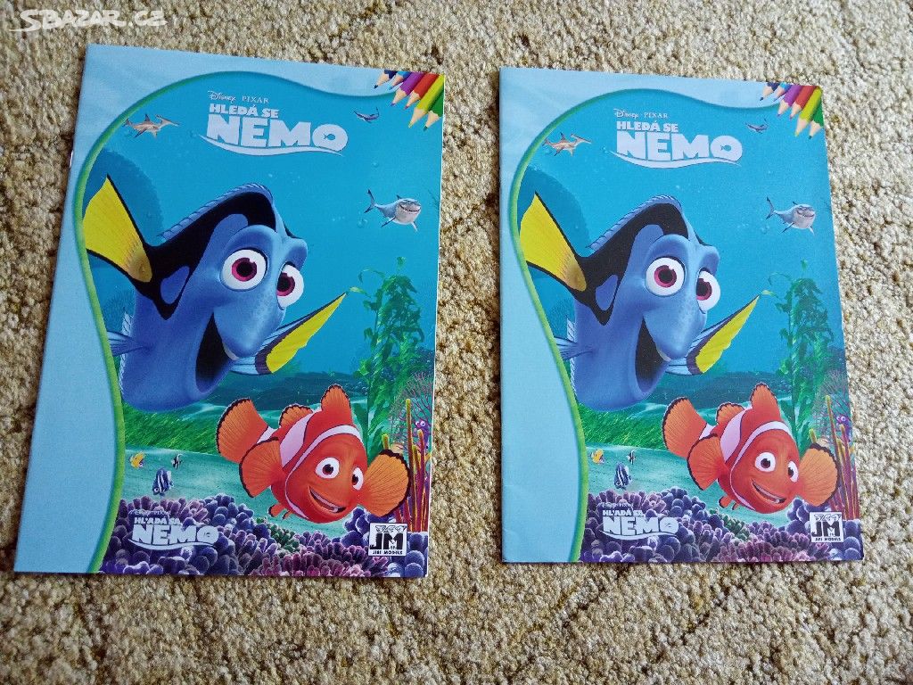 Nové omalovánky Disney Hledá se Nemo