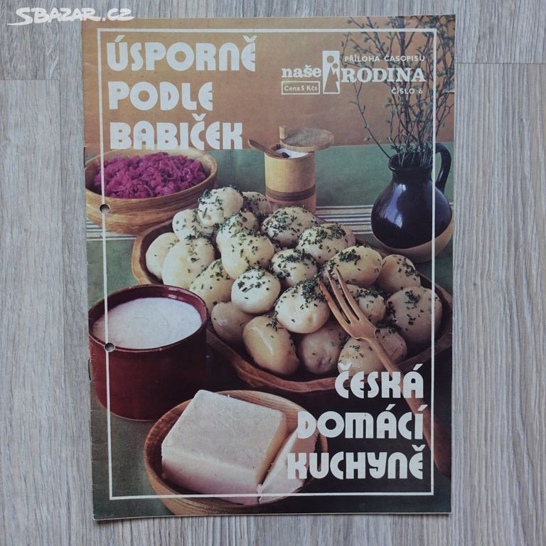 Časopis Úsporně podle babiček - Česká dom. kuchyně