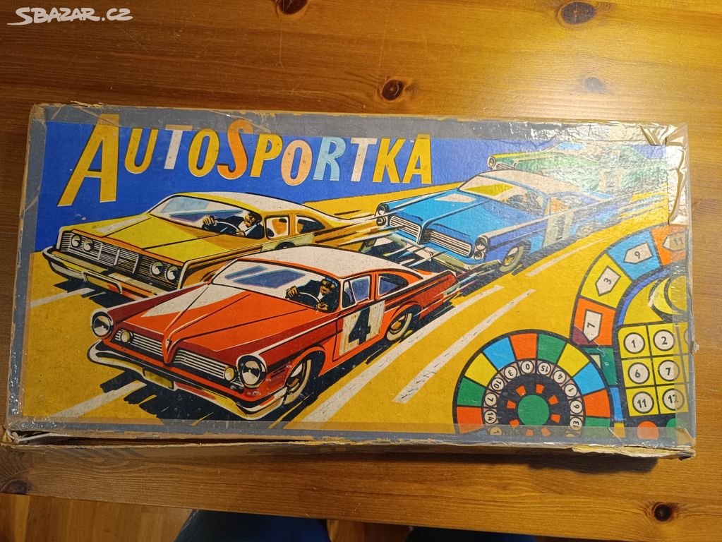 Stará stolní hra - Autosportka