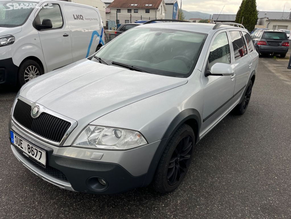 Škoda Octavia SCOUT 2.0 TDI 103 KW, 4x4