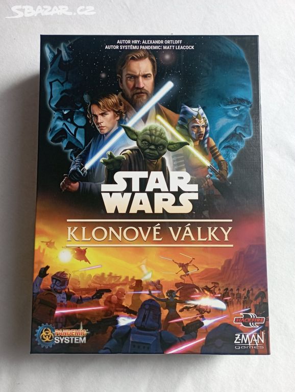 Star Wars Klonové války stolní hra