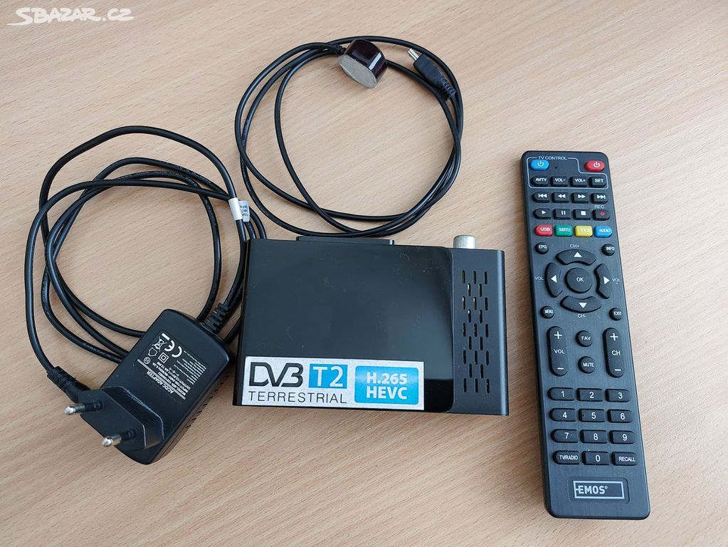 Set-top box DVB-T2 Emos EM190-S