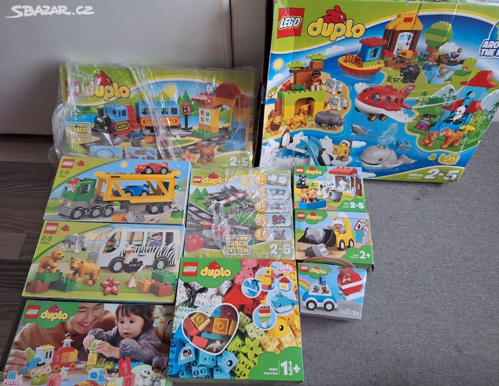 Lego duplo set - kompletní -JEN OS. PŘEDÁNÍ PRAHA
