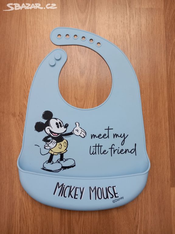 Silikonový bryndák Disney Mickey