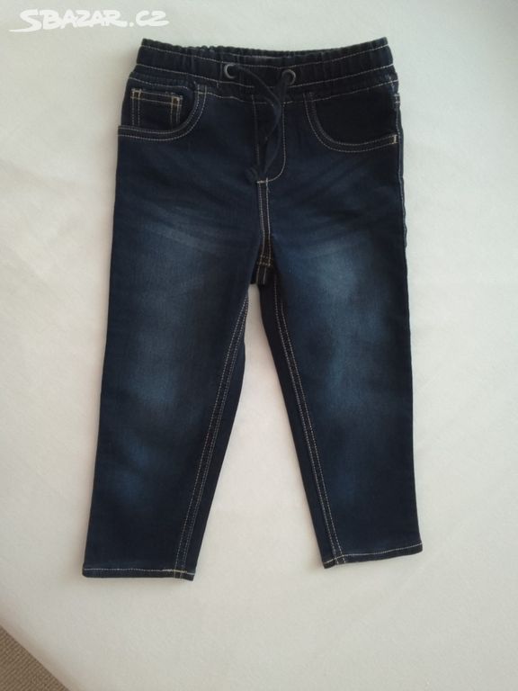 Dětské džíny, modré, vel. 98/104.