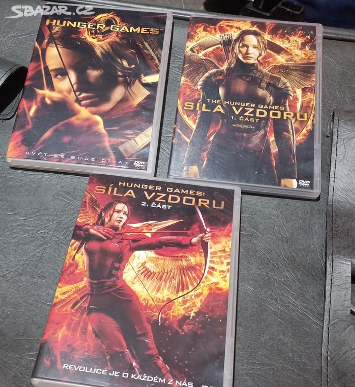 DVD Hunger games nepoužité