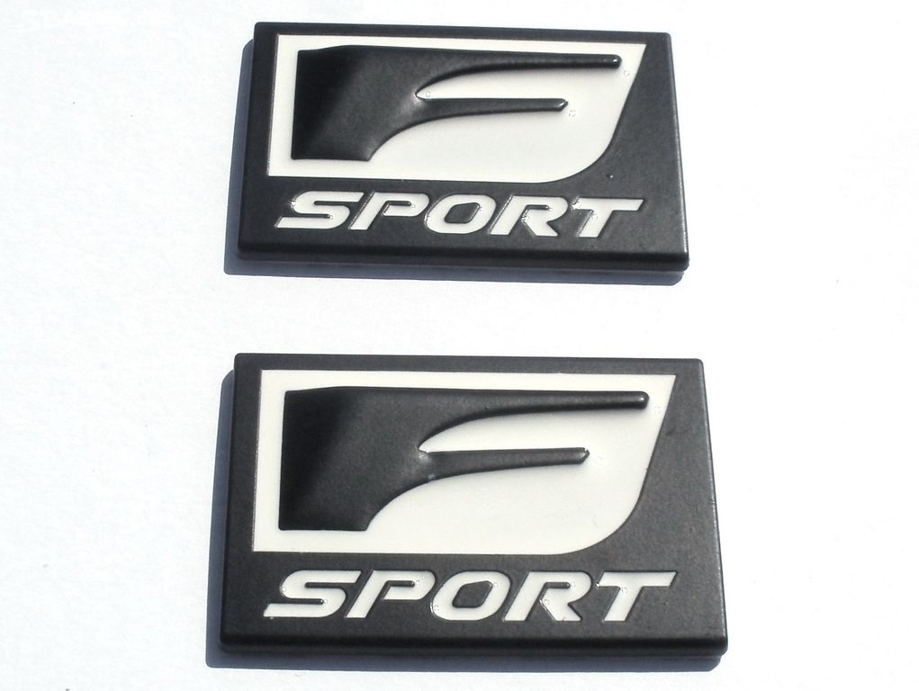 znaky F Sport na Lexus 2ks