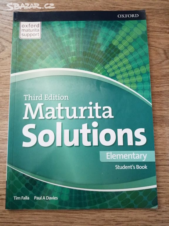 Maturita Solutions Elementary Book 3rd
