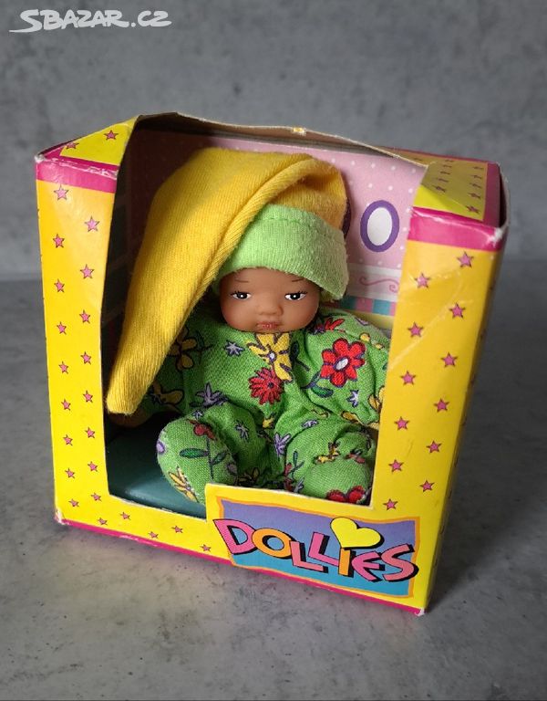 Dollies - Retro měkká malá panenka 90.léta