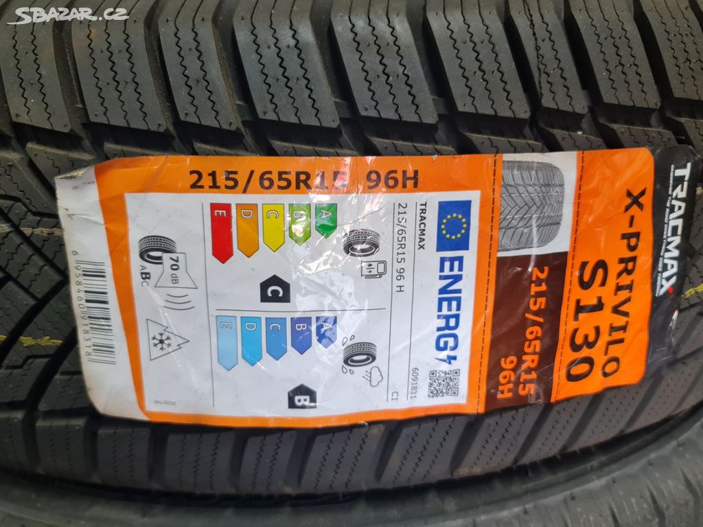215/65/15 nové zimní pneu 215 65 R15 záruka DPH 4x