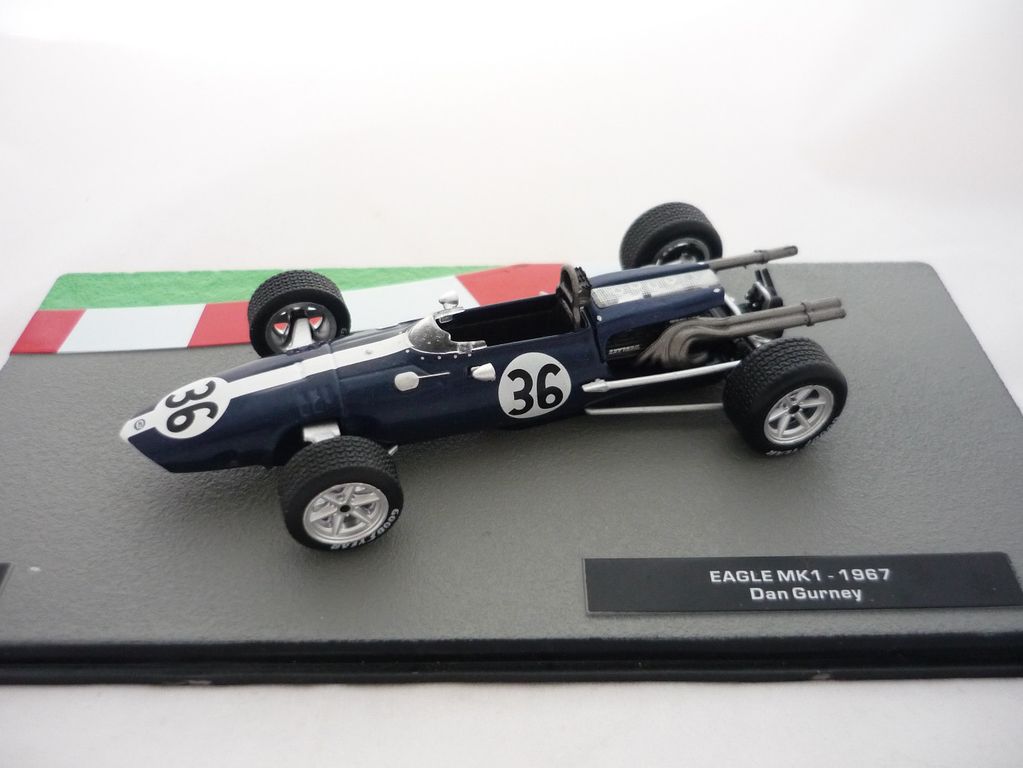 Eagle Mk1 1967 Dan Guerney Formule F1 Altaya 1/43
