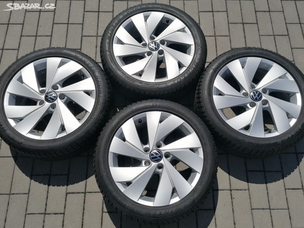 VW Golf - 17 Belmont+ zimní 205/50 R17 Dunlop 8mm