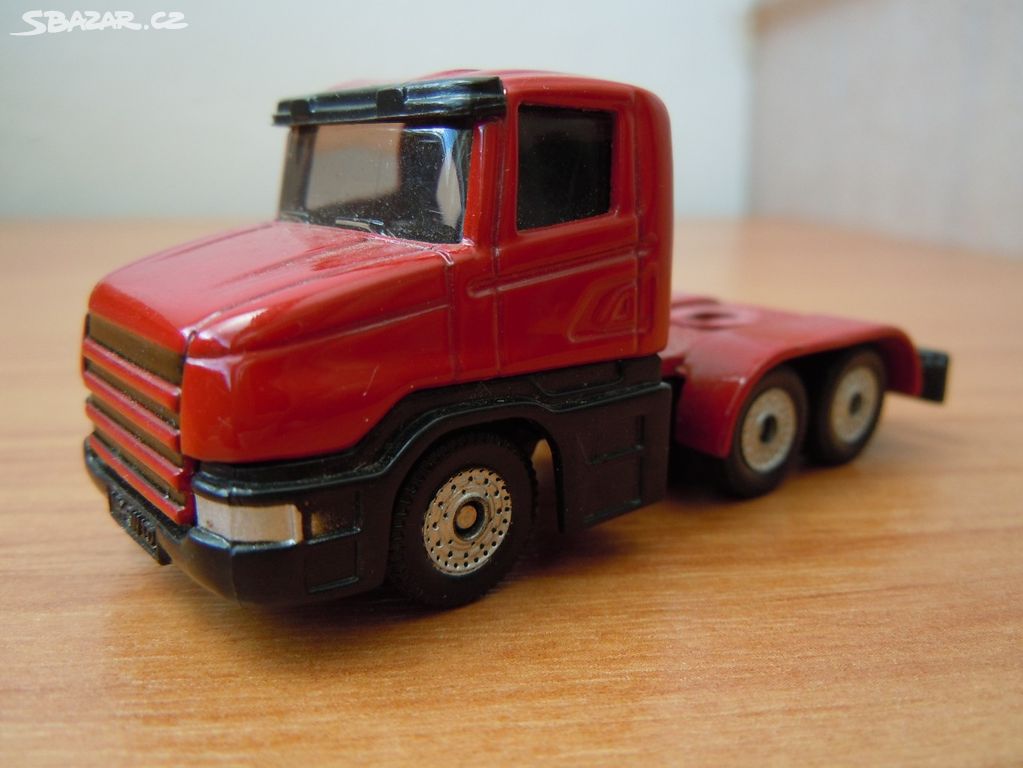 model nákladního auta , Truck , tahač Scania  Siku