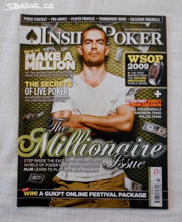 Časopis InsidePoker Magazin July 2009 - anglicky