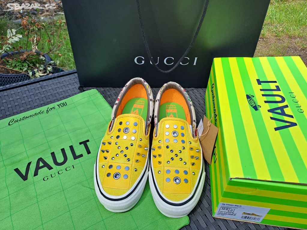 Gucci boty tenisky limitovaná edice Vans Vault