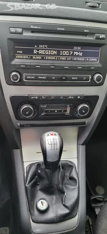 Škoda Octavia combi II 2.0 TDI CR 103KW 4x4 CZ-TOP - fotka 6