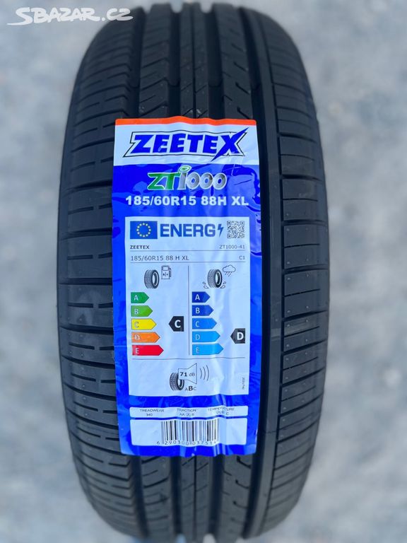 185 60 15 nové letní pneu Zeetex 185 60 r15