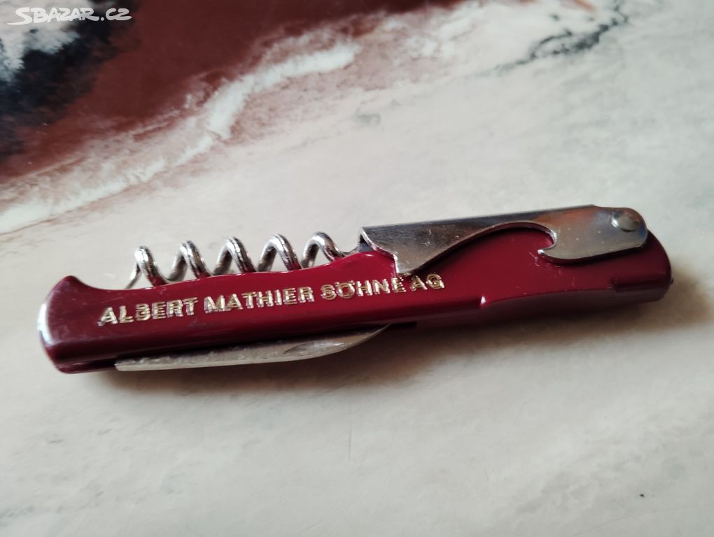 Kapesní nůž somelierský - značkový