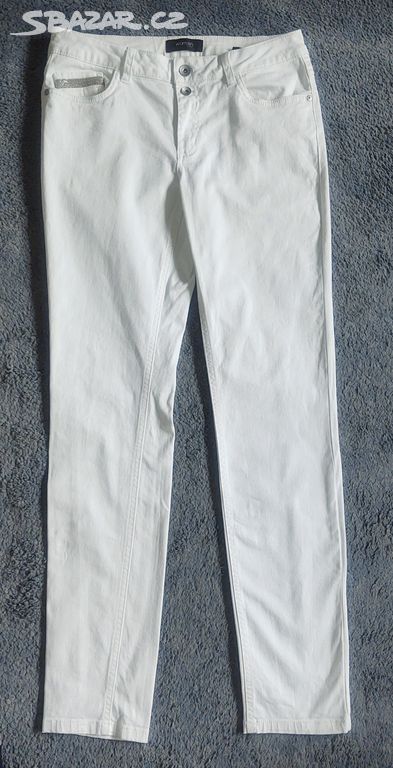 Dámské kalhoty Tchibo, bílé, velikost 38.