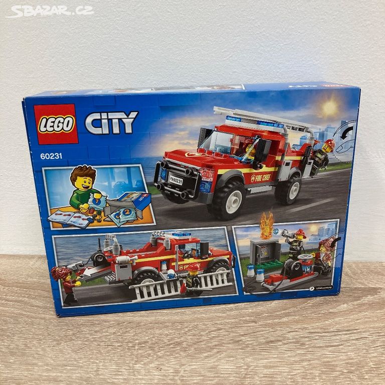 LEGO 60231 Zásahový vůz velitelky hasičů