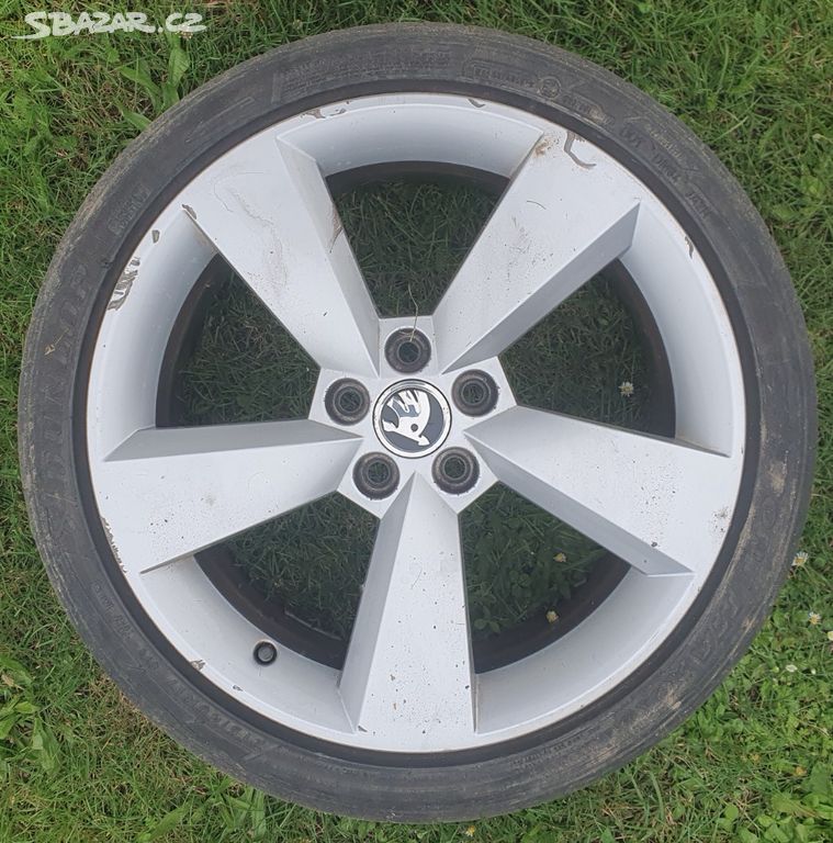 Alu kola Škoda 17" 5x100 (VW, Seat, Audi)