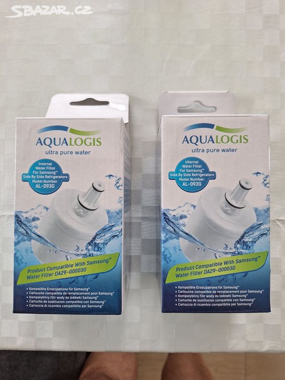 2x Vodní filtr Aqualogis AL-093G
