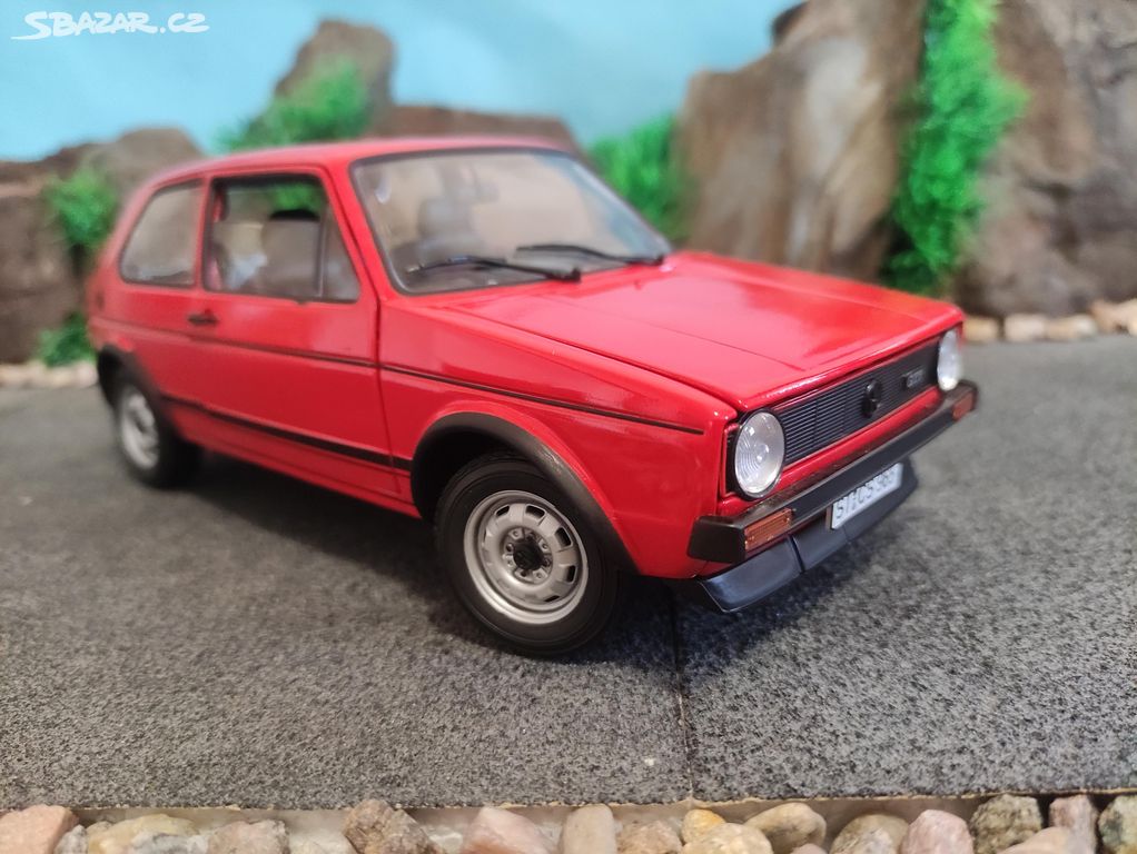 prodám model 1:18 vw Golf GTI 1977