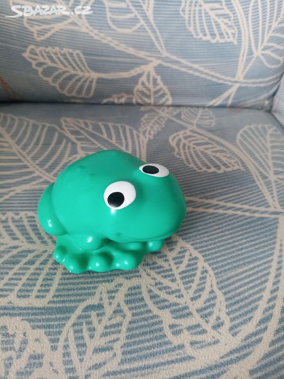 Retro gumová hračka žába