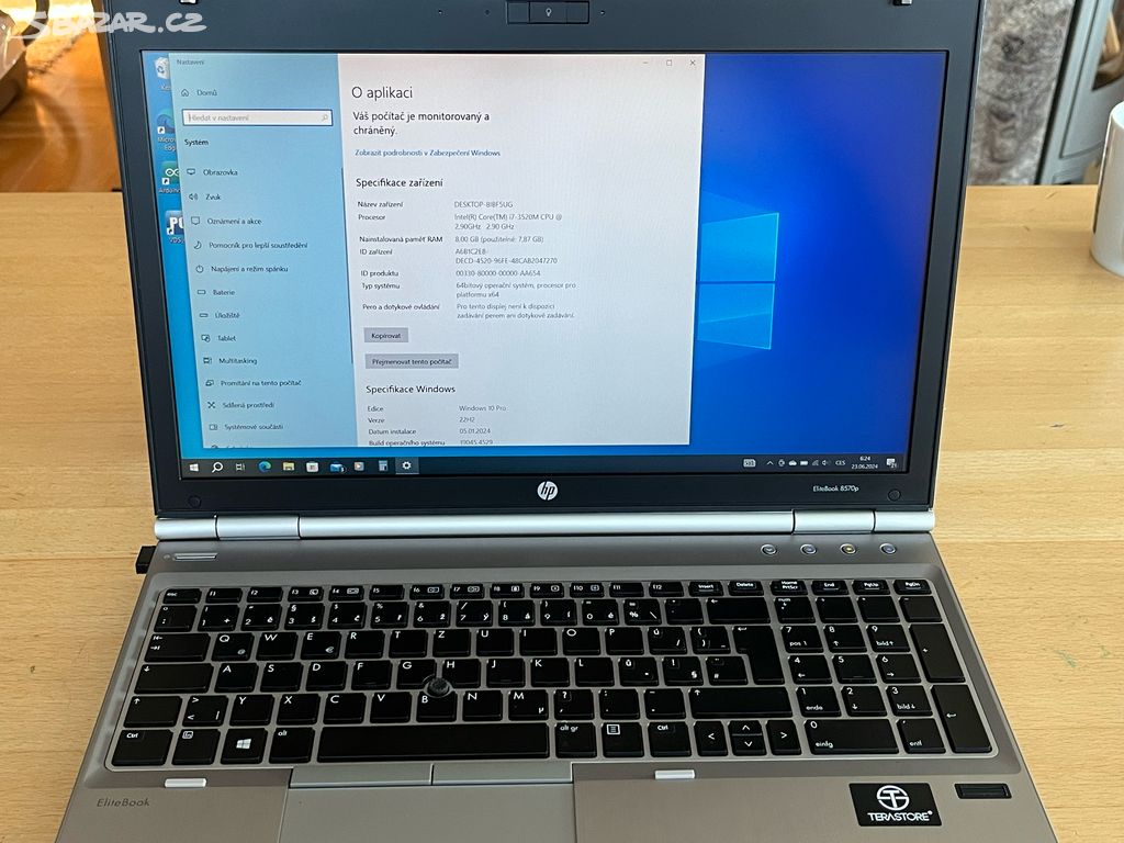 Notebook HP EliteBook 8575p