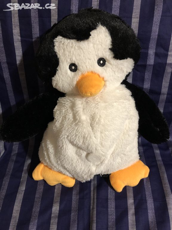 Plyšová hračka - plyšák - tučňák s kapsou