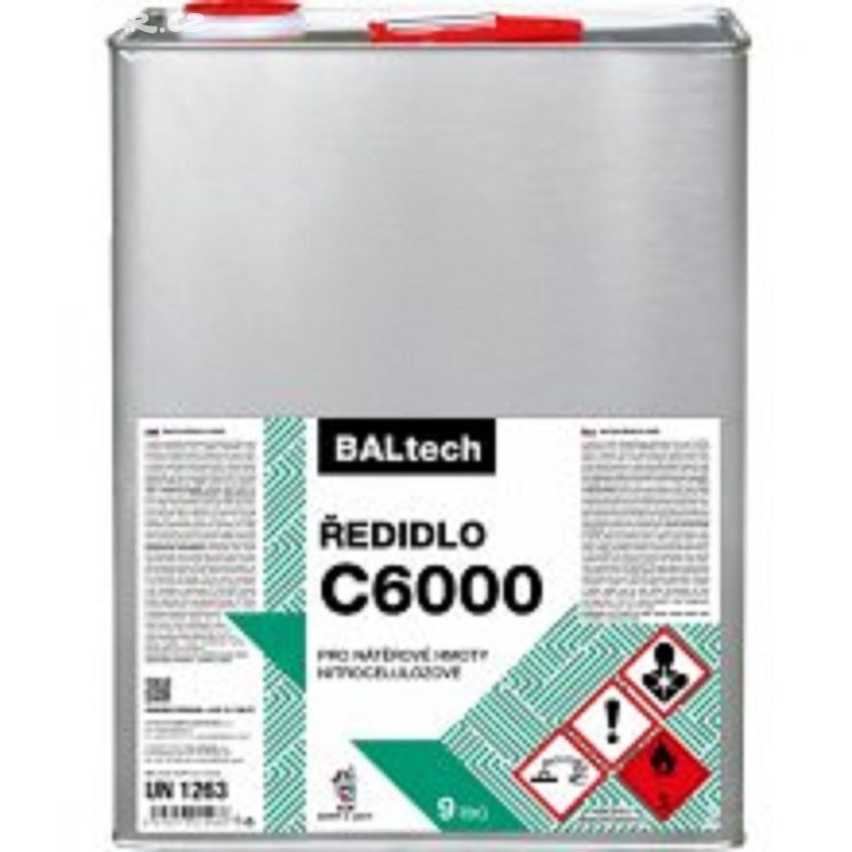 Ředidlo c 6000 -9L balení