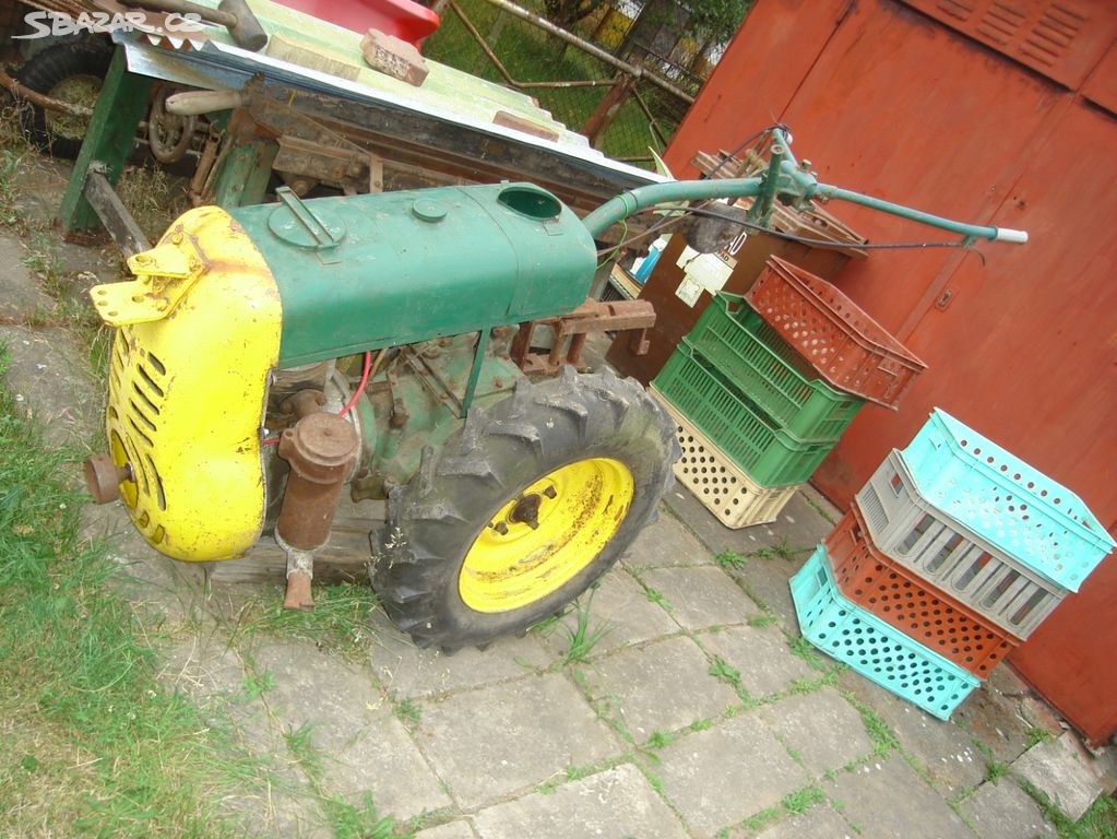 PF-61 62 půdní fréza malotraktor rv. 1958