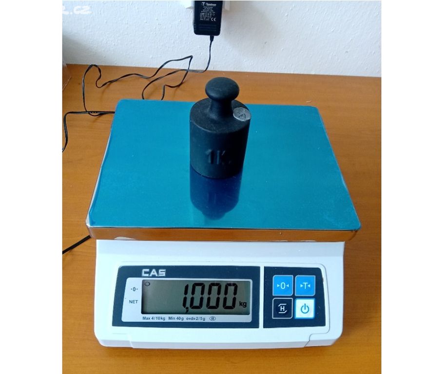 Akreditovaně kalibrované a cejchované váhy do 30kg