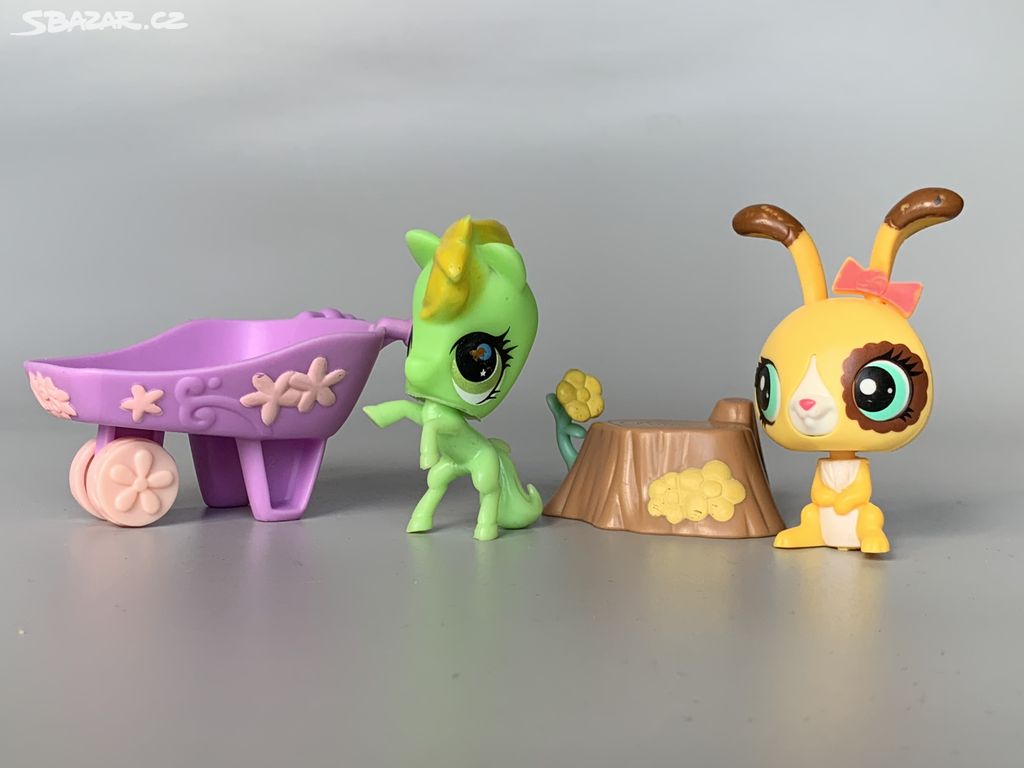 Sada figurek Littlest pet shop 4 (pařez)