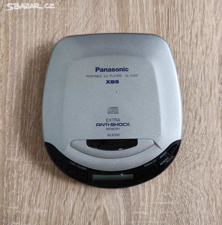 DISCMAN PANASONIC PORTABLE CD PLAYER SL-S320