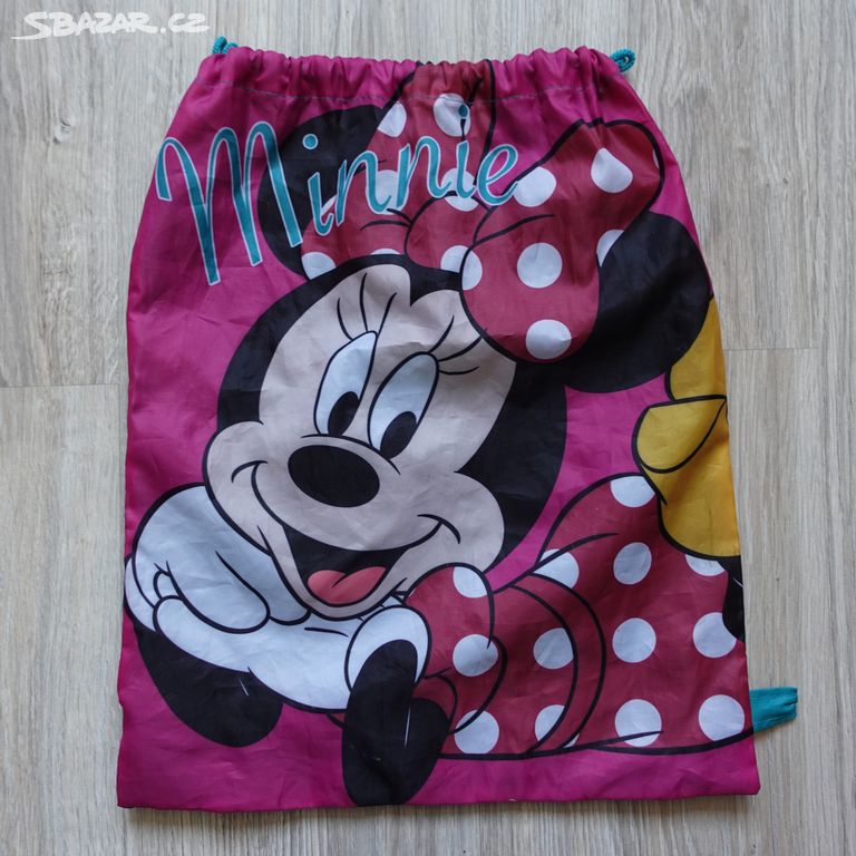 Vak na záda růžový Minnie