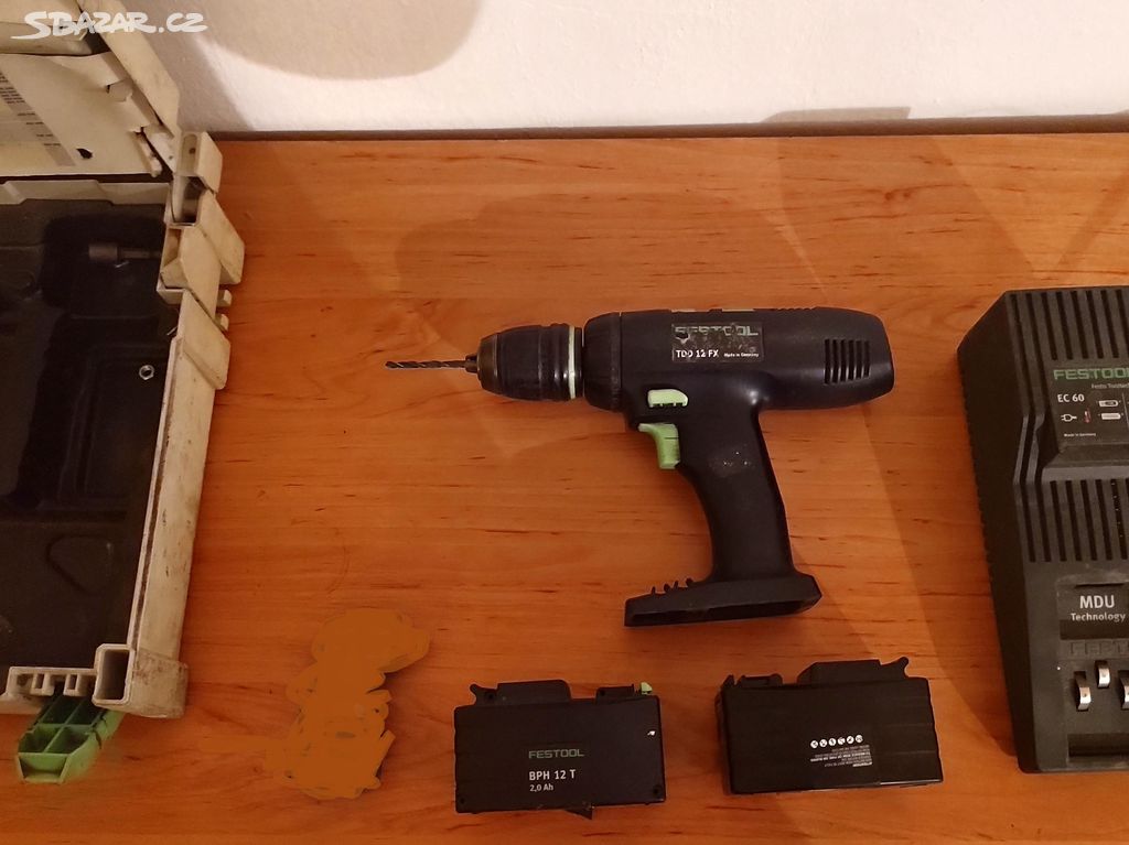 Festool TD 12 FX + 2 baterie