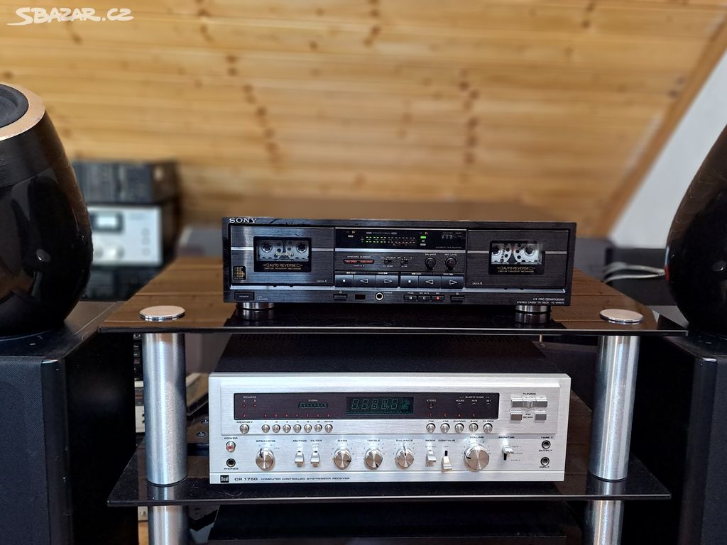 Sony TC-WR 570 tape deck po servisu