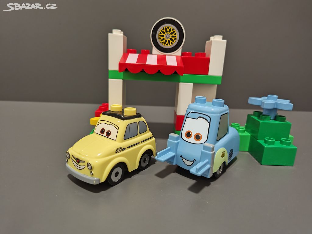 Lego Duplo 5818 Disney Cars italsky podnik Luigi Karvina Sbazar.cz