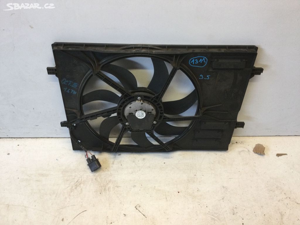 Ventilátor +Věnec Ventilátoru Octavia III 1.6TDI