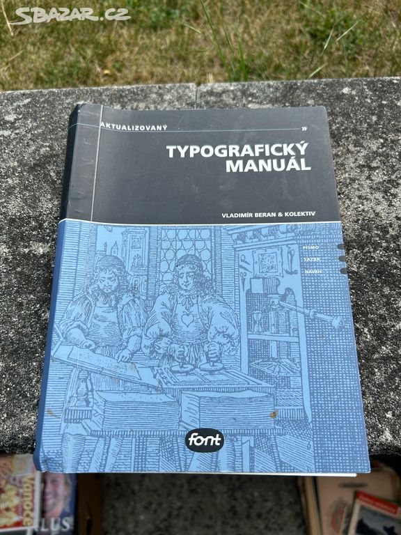 Kniha Typografický manuál (Vladimír Beran)