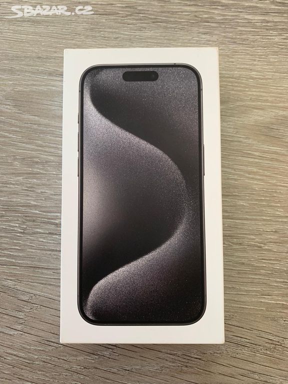 iPhone 15 Pro 256gb Black Titanium