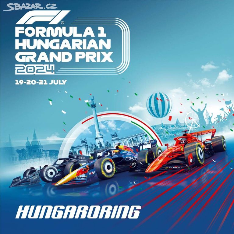 Vstupenka na Formule 1 Maďarsko cely víkend
