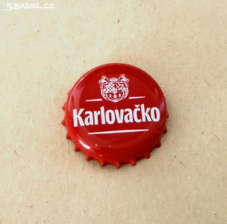Pivní vršek - pivovar Karlovačko - Chorvatsko.