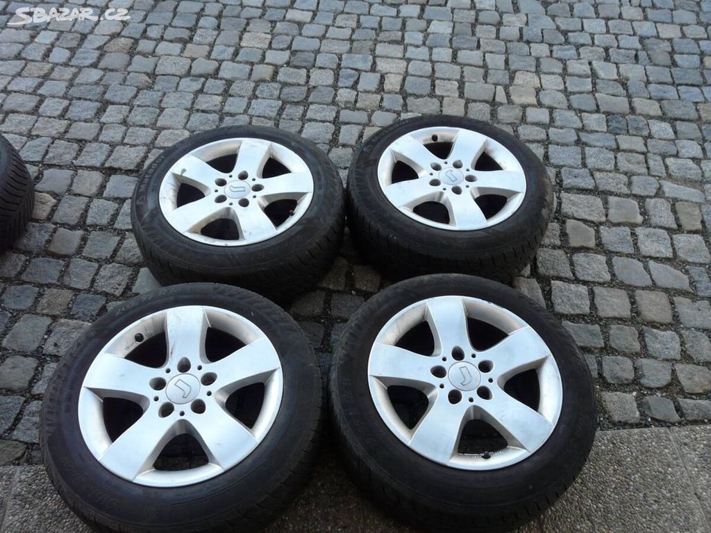 ALU KOLA + ZIMNÍ PNEU ŠKODA 16" VW SEAT 205/55R16